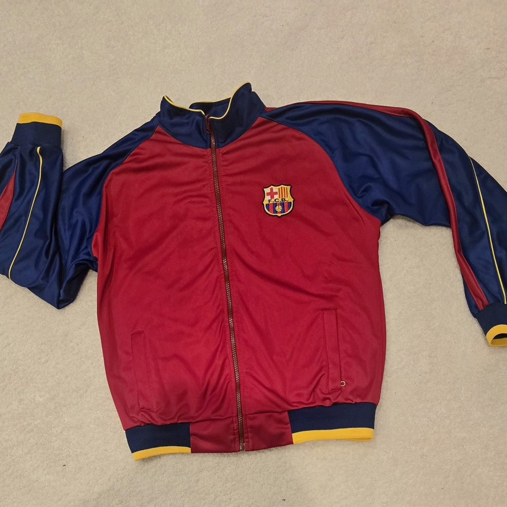 Men's Red and Blue Performance Jacket